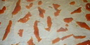 рулет из лаваша с лолосем