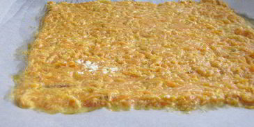 рулет из моркови с сыром и зеленью