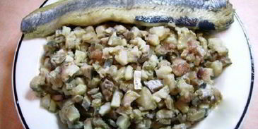 рулет из селедки