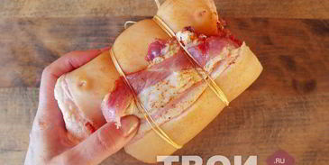 рулет из свиной брюшины