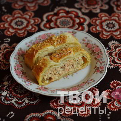 Рулет с рыбой