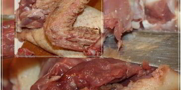 рулет с яблоками и черносливом