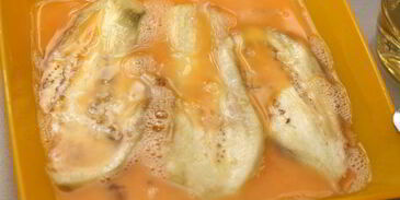 рулетики из баклажанов