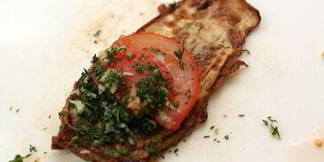 рулетики из баклажанов