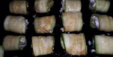 рулетики из кабачков