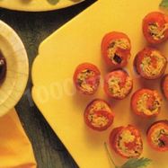 Рецепт Рулетиков из сладкого перца с тунцом