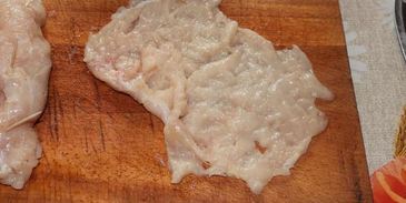 рулеты с ветчиной, сыром и виноградом