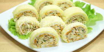 салат-рулет карнавал