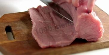 свиной рулет с клюквой