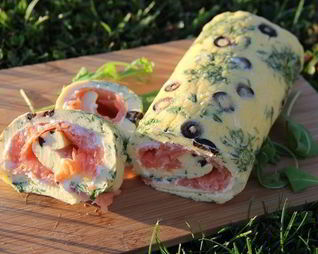 Закусочный рулет Леопардовый