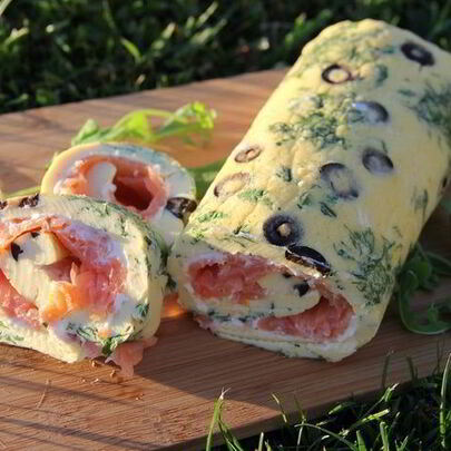 Закусочный рулет Леопардовый