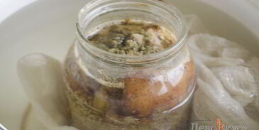 сало с чесноком на водяной бане в банке