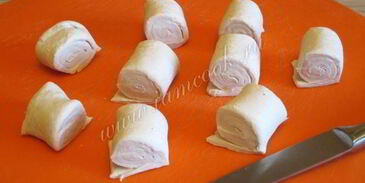 самса из слоеного теста