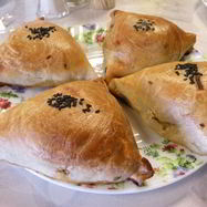 Рецепт Самсы с фаршем и картошкой