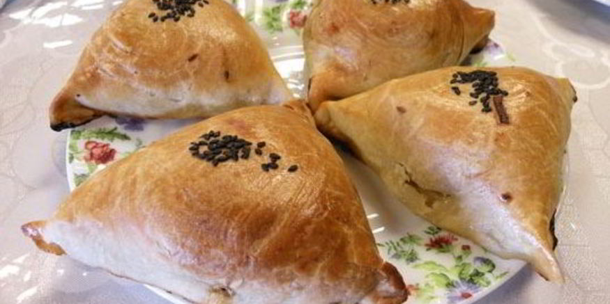 Рецепт самсы с фаршема и картошкого