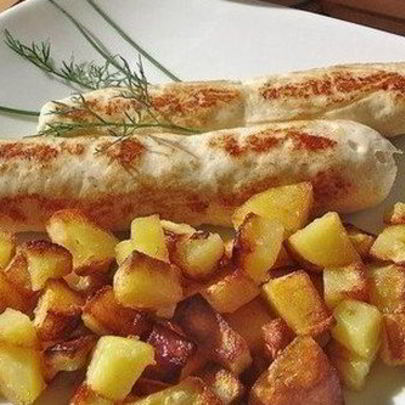 Сочные домашние сосиски из куриного филе