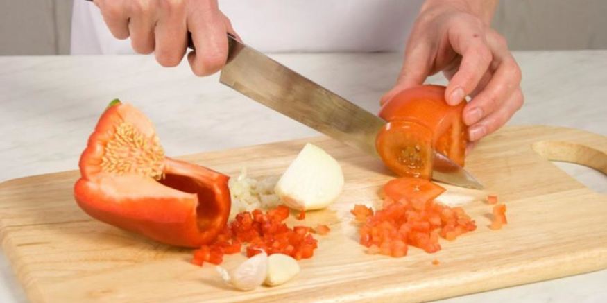 Рецепт картофельного сэндвича с сальсой