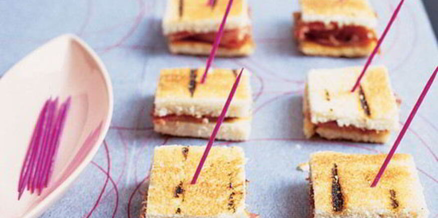 Рецепт мини-сэндвичей с беконом