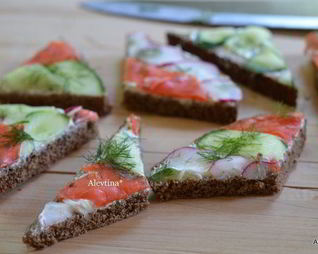 Мозаика из сэндвичей