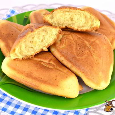 Сладкие коржики к чаю в сэндвичнице