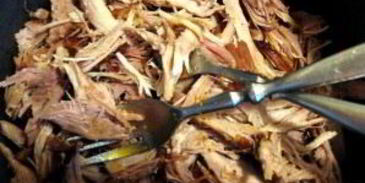 сэндвич барбекю со свининой