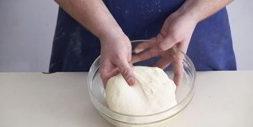 сэндвич из домашней фокаччи с ветчиной