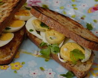 Сэндвич по-индийски