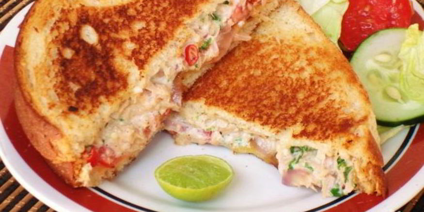 Рецепт сэндвича с красной рыбой