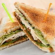 Рецепт Сэндвича с курицей и овощами