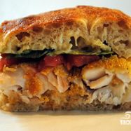 Рецепт Сэндвича с рыбой и соусом