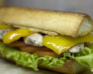 Сэндвич в багете