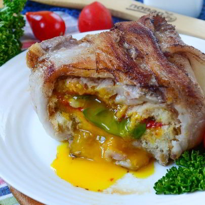 Сэндвич в беконе