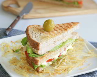 Сэндвичи с картофелем пай