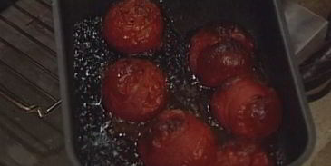 сэндвичи с курицей, помидорами и перцем