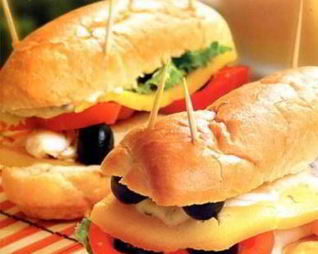 Сэндвичи с курицей