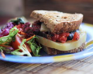 Сэндвичи с осенними овощами