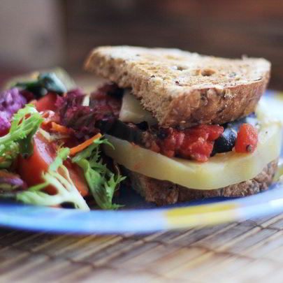 Сэндвичи с осенними овощами