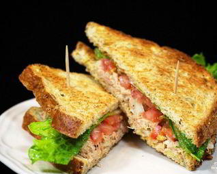 Сэндвичи с салатом из тунца