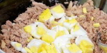 сэндвичи с салатом из тунца