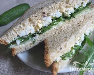 Сэндвичи с яйцом