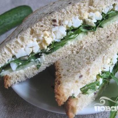 Сэндвичи с яйцом