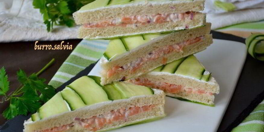 Рецепт сэндвичей весенних