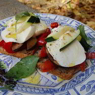 Рецепт Вегетарианского клаба-сэндвича