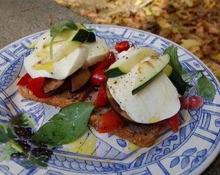 Вегетарианский клаб-сэндвич