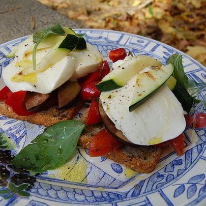 Вегетарианский клаб-сэндвич