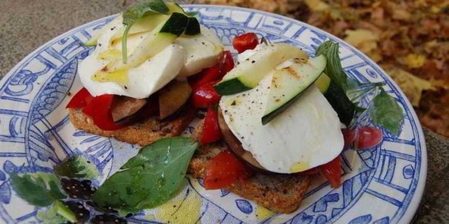 Рецепт вегетарианского клаба-сэндвича