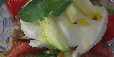 вегетарианский клаб-сэндвич