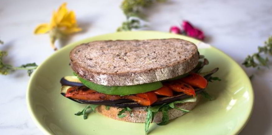 Рецепт вегетарианского сэндвича