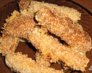 Сырные палочки в панировке