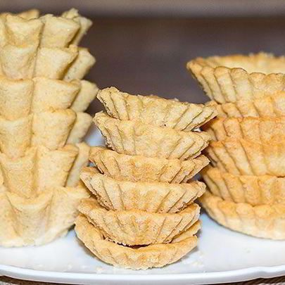 Домашние тарталетки для праздничной подачи закусок